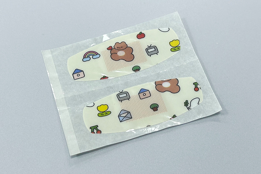 Sem resíduos anti -bactérias plásticas bandagem plástica