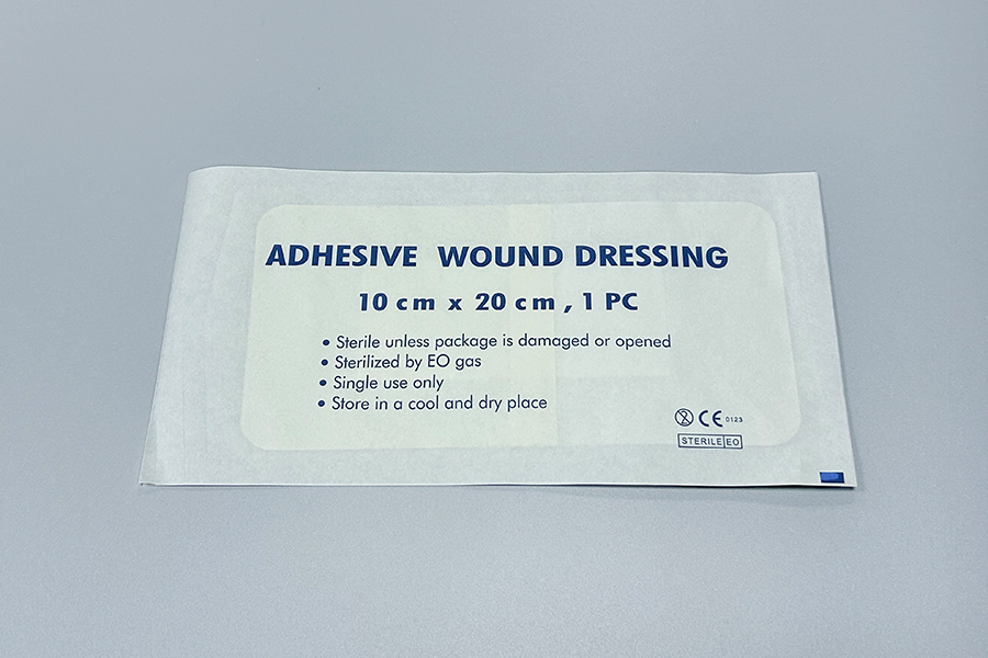 Vestido de ferida estéril não adesivo anti-odor