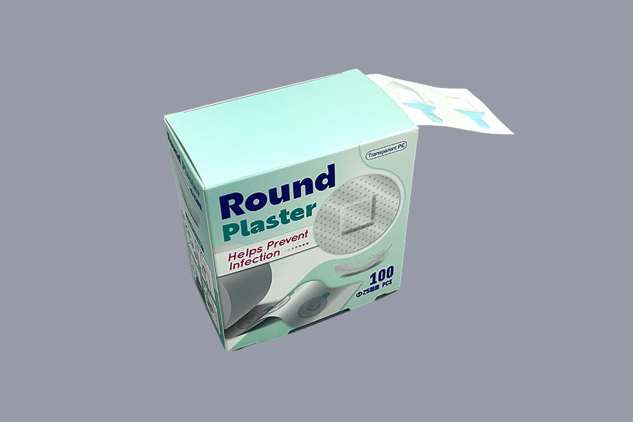 Gesso redondo PE transparente de 25 mm