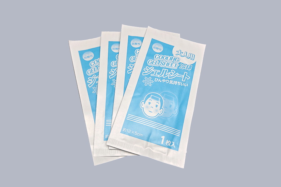 Patch de resfriamento de febre de tecido Spunlace de 12×5cm