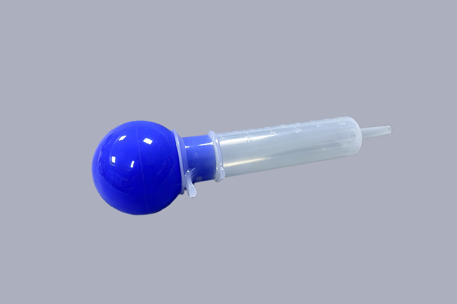 Seringa de irrigação de silicone