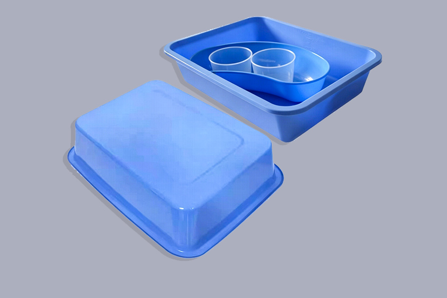 Recipiente plástico retangular de 500-6000ml