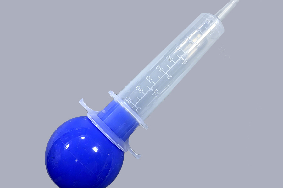Seringa de irrigação de silicone